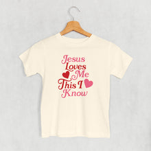 Load image into Gallery viewer, Jesus Loves Me This I Know Hearts (Kids)