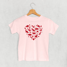 Load image into Gallery viewer, Dinosaur Red Heart (Kids)
