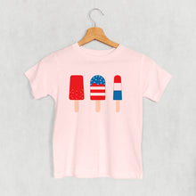 Load image into Gallery viewer, Red White &amp; Blue Popsicles (Kids)