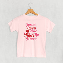 Load image into Gallery viewer, Jesus Loves Me This I Know Hearts (Kids)
