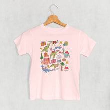 Load image into Gallery viewer, Christmas Dinosaur Collage (Kids)