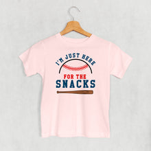 Load image into Gallery viewer, I'm Just Here For The Snacks (Kids)
