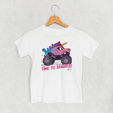 Load image into Gallery viewer, Time To Sparkle Unicorn Monster Truck (Kids)