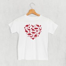 Load image into Gallery viewer, Dinosaur Red Heart (Kids)