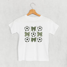 Load image into Gallery viewer, Soccer Balls And Bows (Kids)