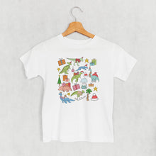 Load image into Gallery viewer, Christmas Dinosaur Collage (Kids)