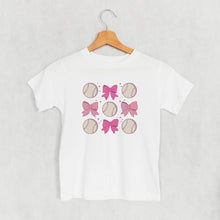Load image into Gallery viewer, Baseball and Bows (Kids)