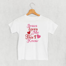 Load image into Gallery viewer, Jesus Loves Me This I Know Hearts (Kids)