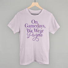 Load image into Gallery viewer, On Gamedays, We Wear Purple