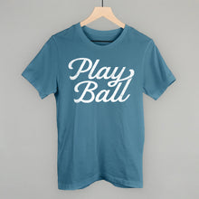 Load image into Gallery viewer, Play Ball (Vintage Script White)