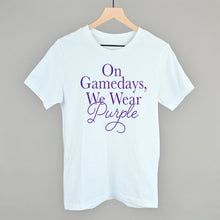 Load image into Gallery viewer, On Gamedays, We Wear Purple