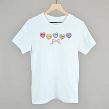 Load image into Gallery viewer, Faith Candy Hearts + Bow