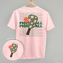 Load image into Gallery viewer, Pickleball Floral Repeated (Back Print)