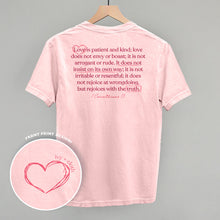Load image into Gallery viewer, Love Is Patient And Kind (Back Print)