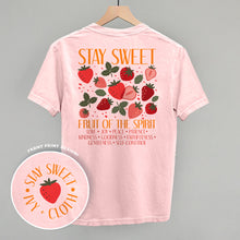 Load image into Gallery viewer, Stay Sweet Fruit Of The Spirit (Back Print)