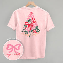 Load image into Gallery viewer, Merry Christmas Bow Tree (Back Print)