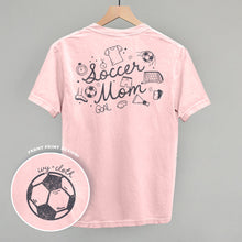 Load image into Gallery viewer, Soccer Mom (Script + Doodles) (Back Print)