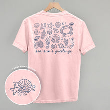Load image into Gallery viewer, Sea-Sun's Greetings (Back Print)