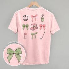 Load image into Gallery viewer, Pink &amp; Green Golf Doodles (Back Print)