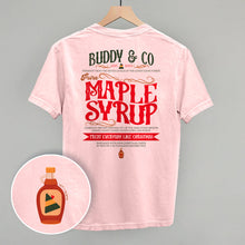 Load image into Gallery viewer, Buddy &amp; Co Maple Syrup (Back Print)