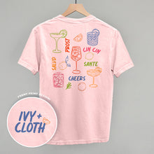 Load image into Gallery viewer, Cheers Cocktail Doodles (Back Print)
