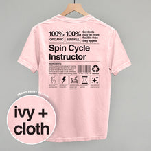 Load image into Gallery viewer, Spin Cycle Instructor Nutrition Facts (Back Print)