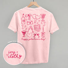 Load image into Gallery viewer, Galentine's Pink Doodles (Back Print)