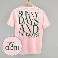 Load image into Gallery viewer, Sunny Days And Fairways (Back Print)