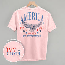 Load image into Gallery viewer, America Red &amp; Blue Eagle (Back Print)