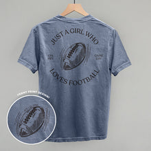 Load image into Gallery viewer, Just A Girl Who Loves Football (Back Print)