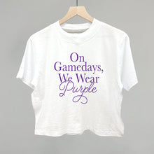 Load image into Gallery viewer, On Gamedays, We Wear Purple