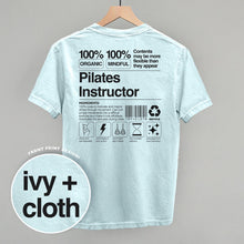Load image into Gallery viewer, Pilates Instructor Nutrition Facts (Back Print)