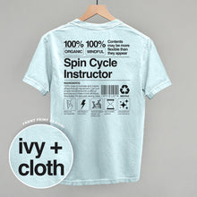 Load image into Gallery viewer, Spin Cycle Instructor Nutrition Facts (Back Print)