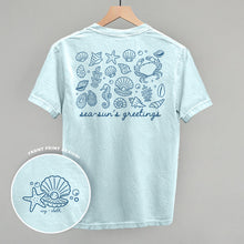 Load image into Gallery viewer, Sea-Sun's Greetings (Back Print)