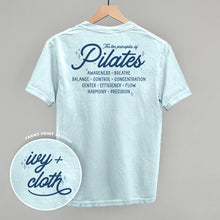 Load image into Gallery viewer, The 10 Principles Of Pilates (Back Print)