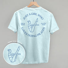 Load image into Gallery viewer, Just A Girl Who Loves Doing Pilates (Back Print)