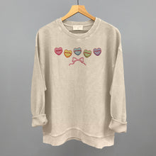 Load image into Gallery viewer, Faith Candy Hearts + Bow