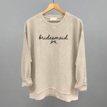 Load image into Gallery viewer, Bridesmaid Bow + Script