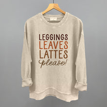 Load image into Gallery viewer, Leggings, Leaves, Lattes Please!