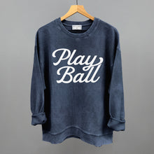 Load image into Gallery viewer, Play Ball (Vintage Script White)