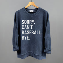 Load image into Gallery viewer, Sorry Can't Baseball Bye