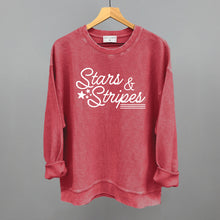 Load image into Gallery viewer, Stars &amp; Stripes White Script