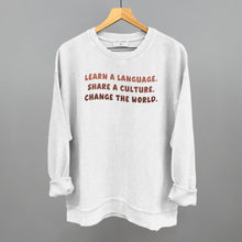 Load image into Gallery viewer, Learn A Language, Share A Culture, Change The World