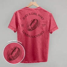 Load image into Gallery viewer, Just A Girl Who Loves Football (Back Print)