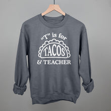 Load image into Gallery viewer, T is for Tacos and Teacher (Red and Green)