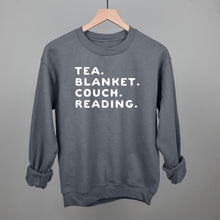 Load image into Gallery viewer, Tea Blanket Couch Reading