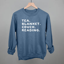 Load image into Gallery viewer, Tea Blanket Couch Reading