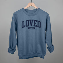 Load image into Gallery viewer, Loved John 3:16 (Navy)