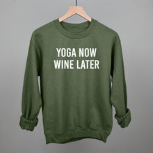 Load image into Gallery viewer, Yoga Now Wine Later