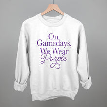 Load image into Gallery viewer, On Gamedays, We Wear Purple